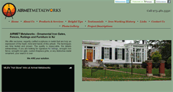 Desktop Screenshot of airmetmetalworks.com